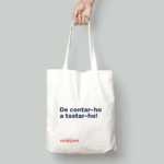 Bolsa de tela 'De contar-ho a tastar-ho!'