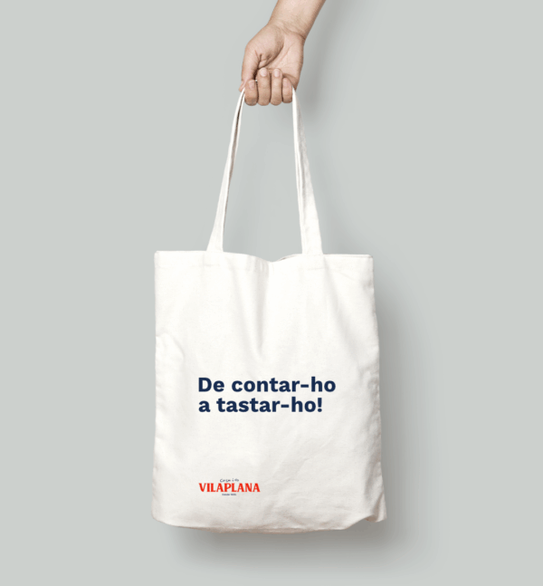 Bolsa de tela 'De contar-ho a tastar-ho!'