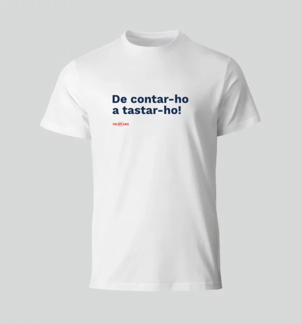 Camiseta 'De contar-ho a tastar-ho'