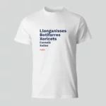 Camiseta 'Lista Productos'