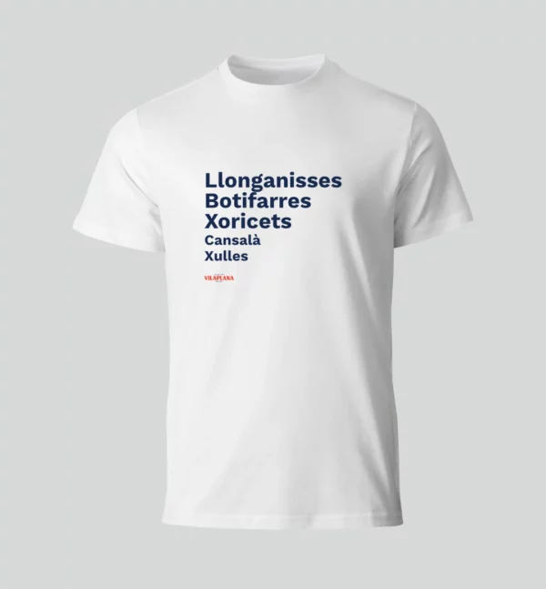 Camiseta 'Lista Productos'